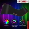 LARGE RGB LED Extra Large Soft Gaming Mouse Pad Oversized Glowing 31.5x11.8" 5 Core KBP 800 RGB