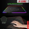 LARGE RGB LED Extra Large Soft Gaming Mouse Pad Oversized Glowing 31.5x11.8" 5 Core KBP 800 RGB